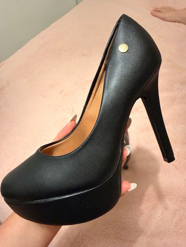 Tacones Vizzano Negros Talla 38