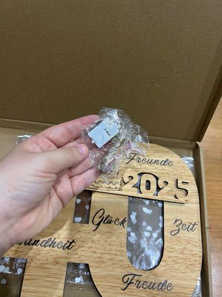 Decorazione Legno 40 Anni Herzlichen Glückwunsch