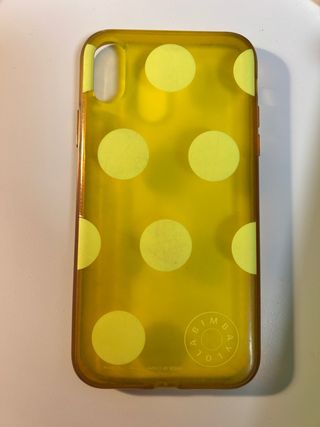 Custodia a pois gialla Bimba e Lola, IPHONE XR