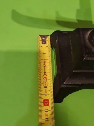 Antigua balanza de hierro