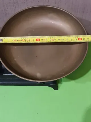 Antigua balanza de hierro