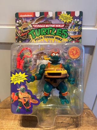 Figura Tortugas Ninja Mike Lanza Pizzas