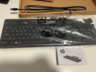 Teclado HP USB Slim Smartcard Nuevo