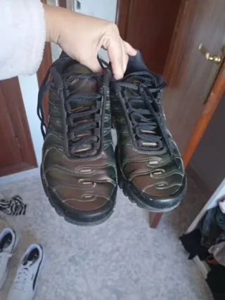 Nike TN Air Zapatillas Negras Moradas