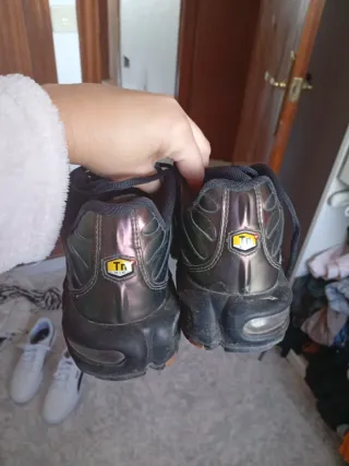 Nike TN Air Zapatillas Negras Moradas