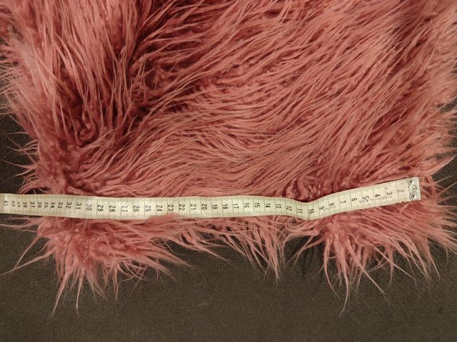 Chaleco peluche rosa degradado T 15-16 años