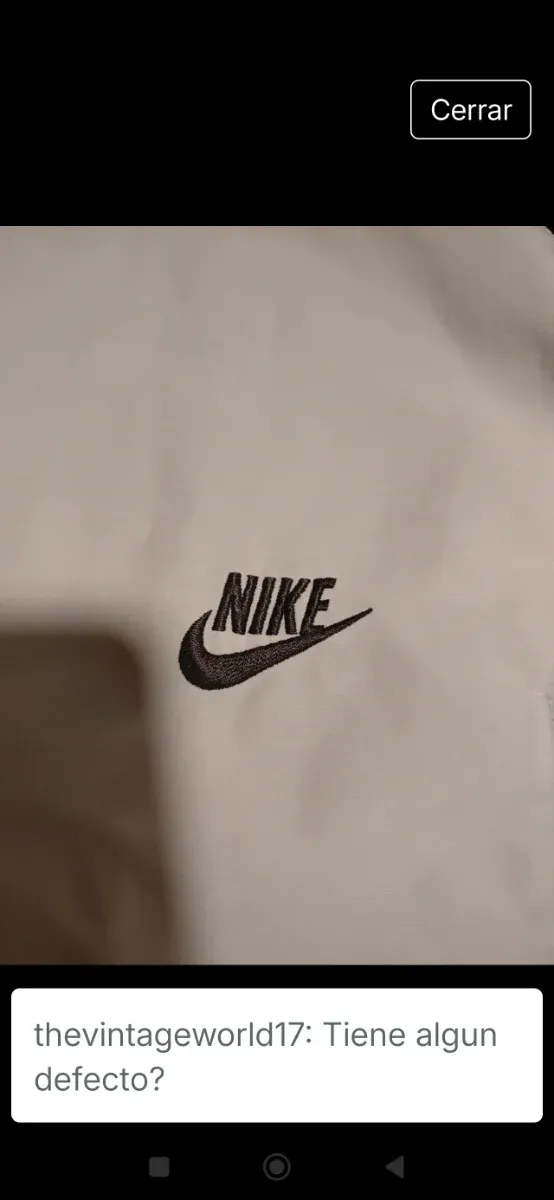 Chaqueta Nike Talla L