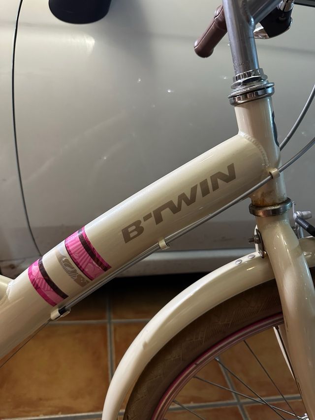 Bicicleta Infantil Poply 500 Crema