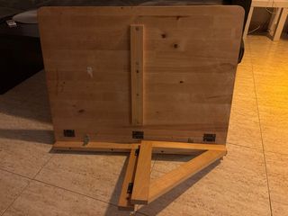 Mesa de madera plegable