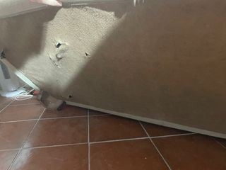 Sofá beige 2/3 plazas tela