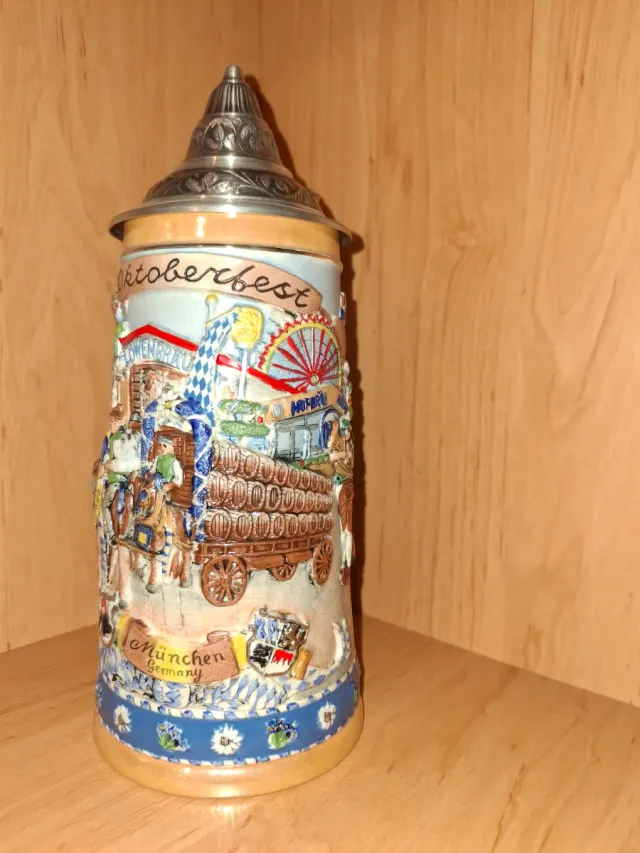 Jarra Cerveza Oktoberfest Múnich Alemania