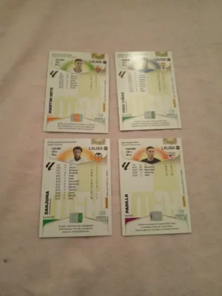 4 Cromos Megacracks Ficha Bis