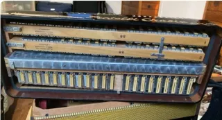 Acordeón Fratelli Crosio Stradella Negro