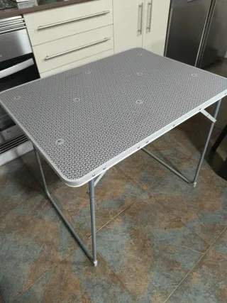 Mesa Camping Quechua Decathlon Plegable