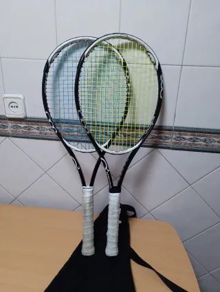 2 Raquetas de Tenis Prince O3 Hubrid, 