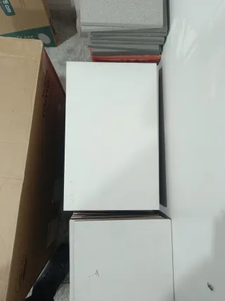 Baldosas Cerámicas blanco mate