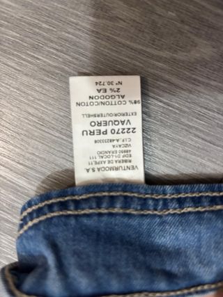 Vaqueros pitillo mujer con abalorios