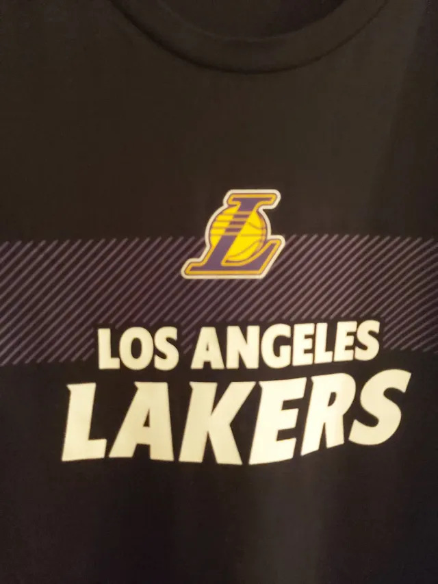 Camiseta NBA Los Angeles Lakers Negra