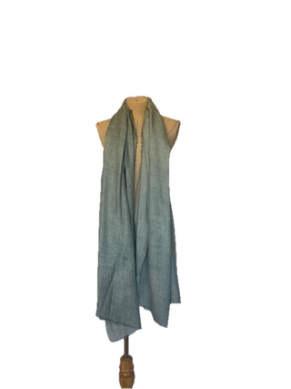 Fular Natura verde turquesa