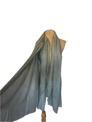 Fular Natura verde turquesa