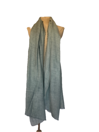 Fular Natura verde turquesa