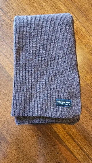 Sciarpa Cotton Belt marrone