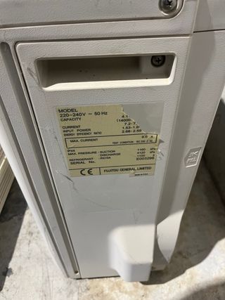 Aire Acondicionado Fujitsu
