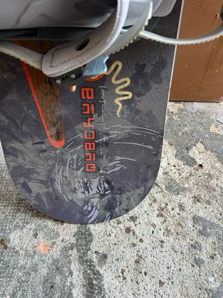 Tabla Snowboard con Fijaciones