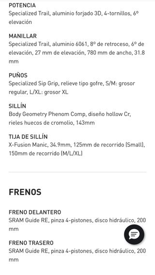 E-bike Specialized Turbo Levo Comp Talla XL