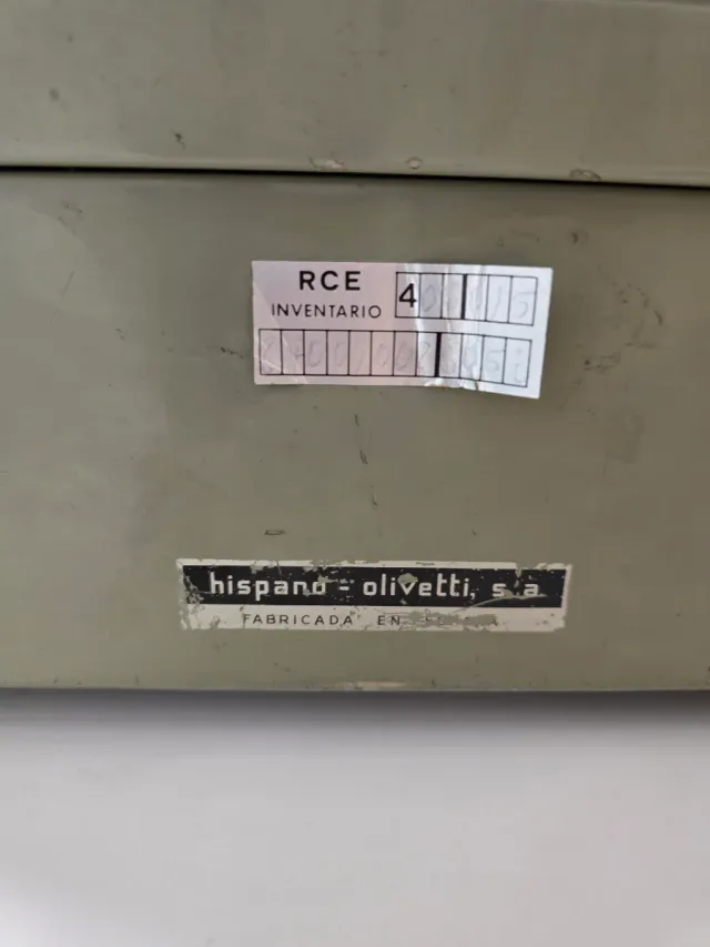 Olivetti Lexikon 80 Máquina Escribir años 50