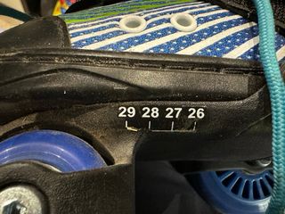 Pattini Hudora taglia 26-29 per bambini