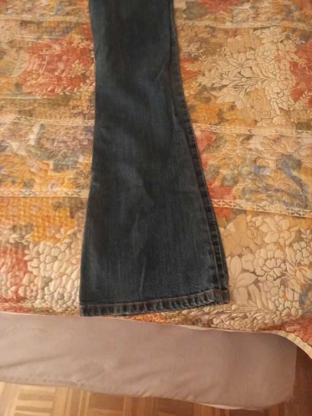 Levi's 28-34 Pantalones Vaqueros Pierna Ancha