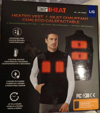 Chaleco Calefactor 32 Degrees Heat Talla L