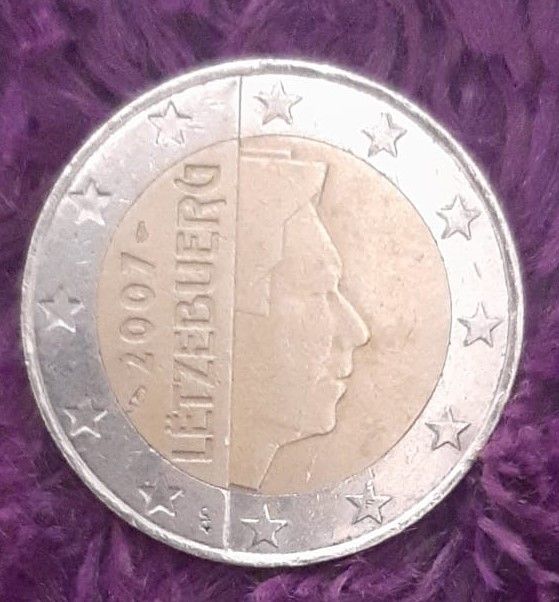 Lussemburgo: 5 monete da 2 euro
