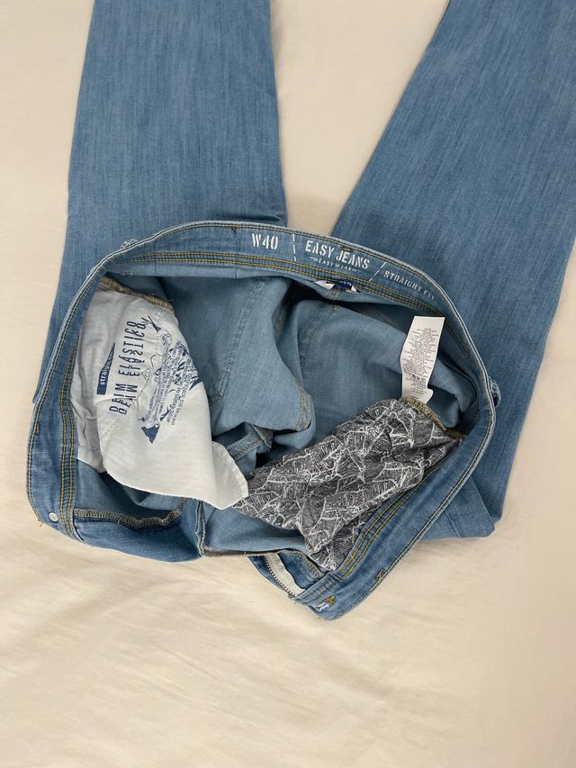 Vaqueros Straight Fit Talla L