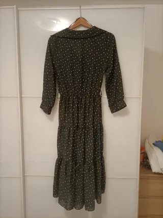 Vestito Zara donna pois nero bianco