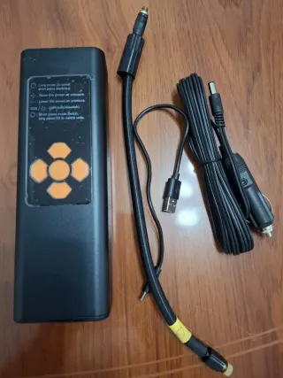 Cargador Batería e Inflador Neumáticos