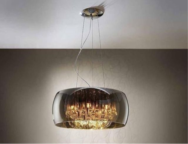 Lámpara Schuller Argos Cristal y Metal