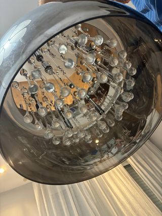 Lámpara Schuller Argos Cristal y Metal