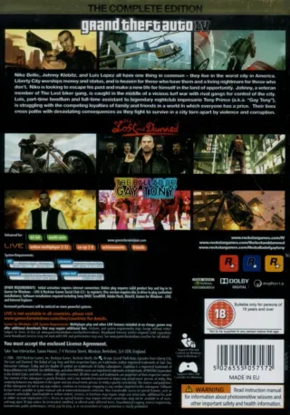 Grand Theft Auto: Episodes from Liberty City Pc⁰