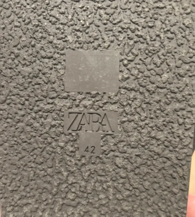 Sandalias Zara Planas Satinadas