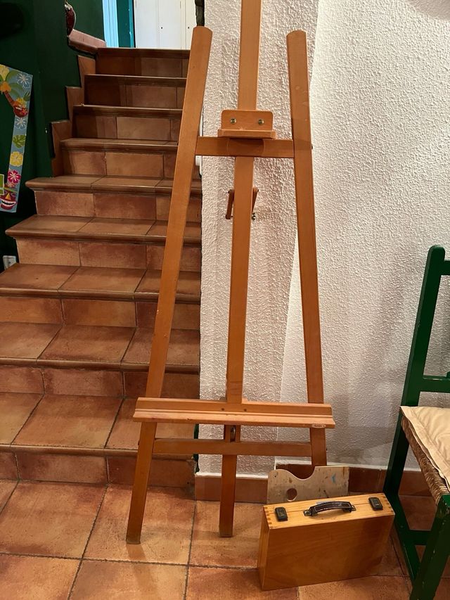 Caballete de pintura y maletín
