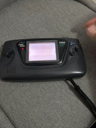 Consola Sega Game Gear Negra