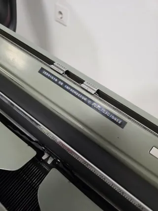 Olivetti Lexikon 80 Máquina Escribir Vintage 50's