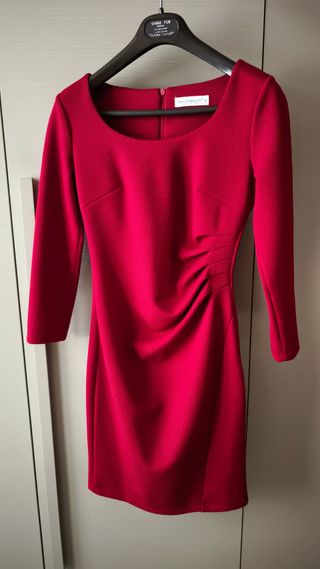 Tubino elegante bordeaux tg. S