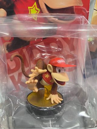 Amiibo Nintendo Diddy Kong y Samus