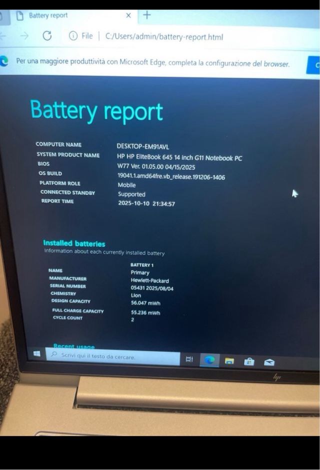 HP Elitebook 645 G11 SSD 1TB