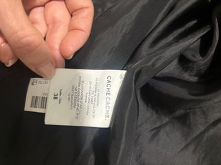 Cazadora polipiel Cache Cache negra