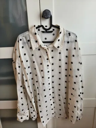 Blusa Zara lunares