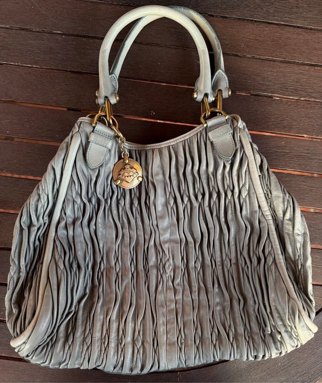 Bolso Bally Gris Original